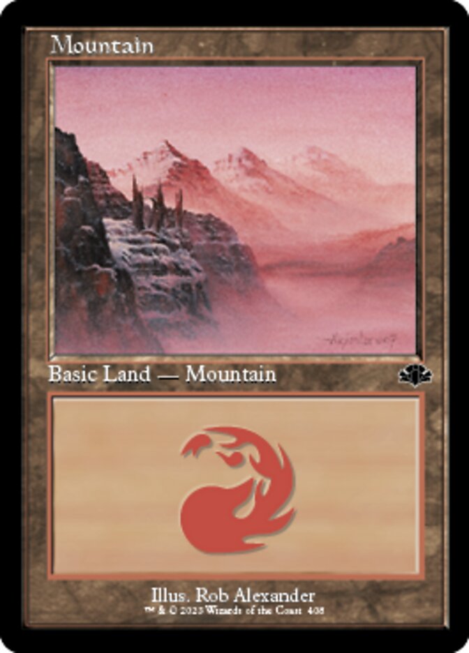 Mountain (408) (Retro) [Dominaria Remastered] | Arkham Games and Comics