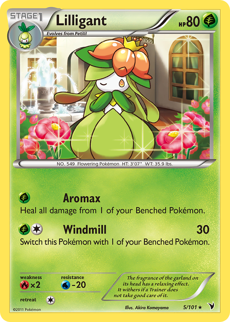 Lilligant (5/101) [Black & White: Noble Victories] | Arkham Games and Comics