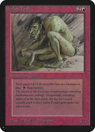 Sedge Troll [Limited Edition Alpha] | Arkham Games and Comics