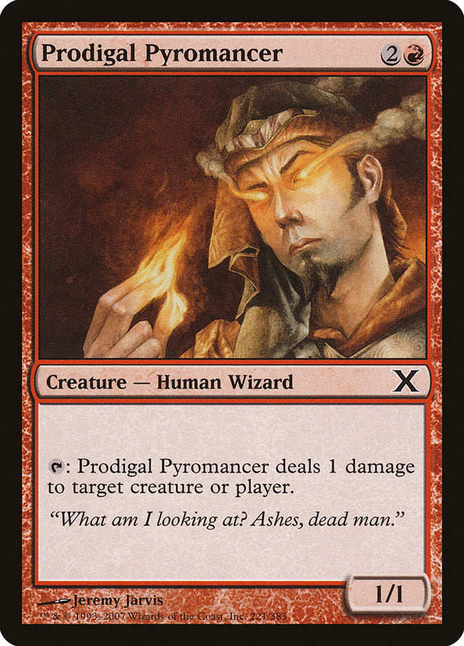 Prodigal Pyromancer [Tenth Edition] | Arkham Games and Comics