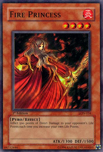 Fire Princess [LON-034] Super Rare | Arkham Games and Comics