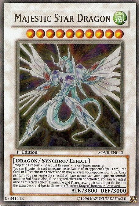 Majestic Star Dragon [SOVR-EN040] Ultra Rare | Arkham Games and Comics