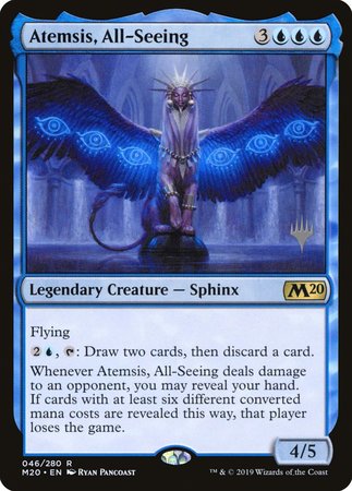 Atemsis, All-Seeing [Core Set 2020 Promos] | Arkham Games and Comics