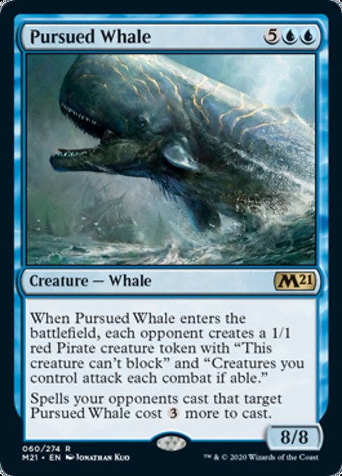 Pursued Whale [Core Set 2021] | Arkham Games and Comics