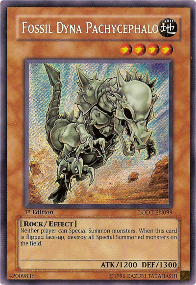 Fossil Dyna Pachycephalo [LODT-EN099] Secret Rare | Arkham Games and Comics