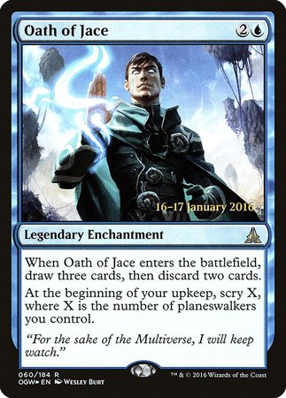Oath of Jace [Oath of the Gatewatch Promos] | Arkham Games and Comics