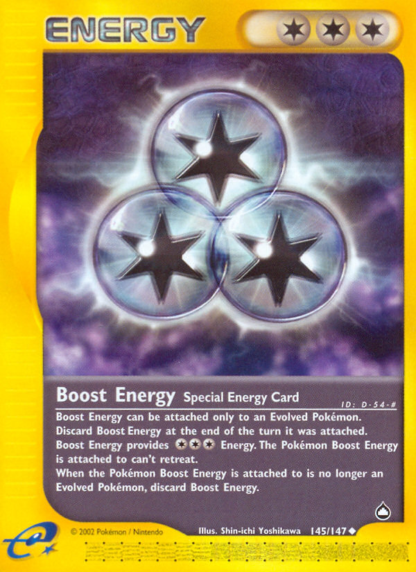 Boost Energy (145/147) [Aquapolis] | Arkham Games and Comics