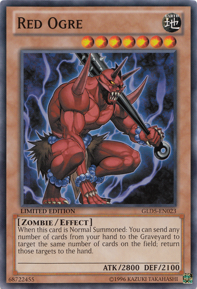 Red Ogre [GLD5-EN023] Common | Arkham Games and Comics