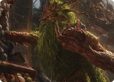 Treebeard, Gracious Host Art Card [The Lord of the Rings: Tales of Middle-earth Art Series] | Arkham Games and Comics