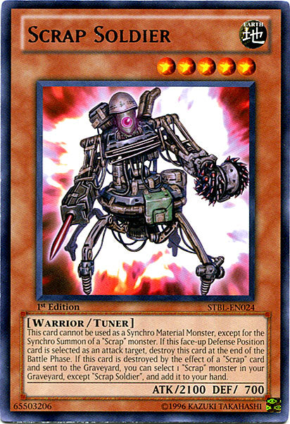 Scrap Soldier [STBL-EN024] Rare | Arkham Games and Comics