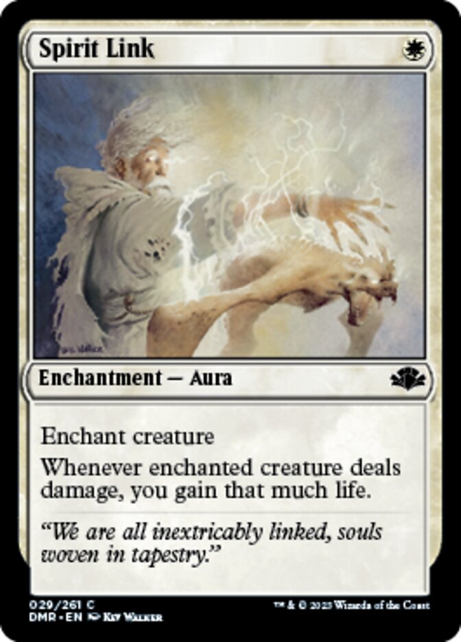 Spirit Link [Dominaria Remastered] | Arkham Games and Comics