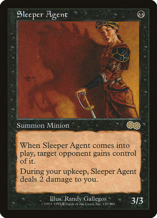 Sleeper Agent [Urza's Saga] | Arkham Games and Comics