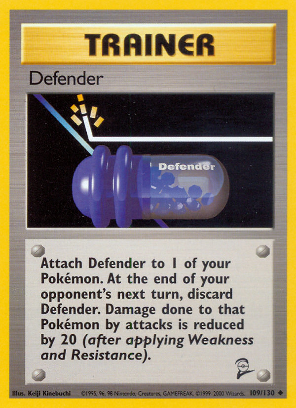 Defender (109/130) [Base Set 2] | Arkham Games and Comics