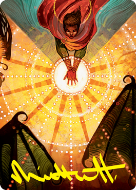 Grapeshot Art Card (Gold-Stamped Signature) [Strixhaven: School of Mages Art Series] | Arkham Games and Comics