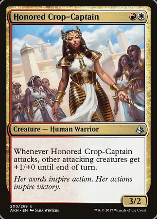 Honored Crop-Captain [Amonkhet] | Arkham Games and Comics