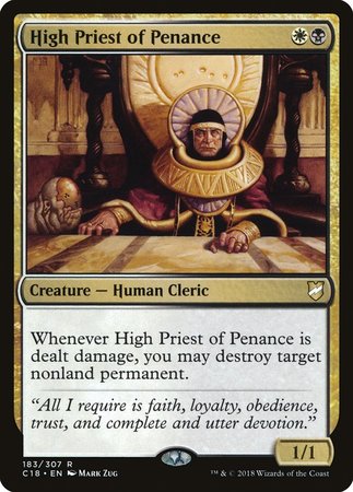 High Priest of Penance [Commander 2018] | Arkham Games and Comics