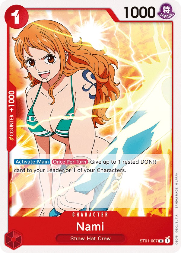 Nami [Starter Deck: Straw Hat Crew] | Arkham Games and Comics