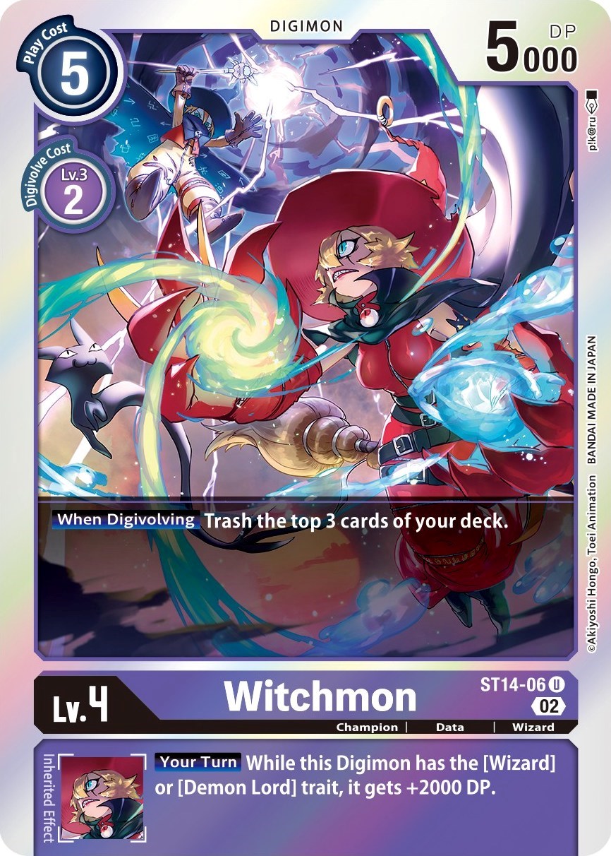 Witchmon [ST14-06] [Starter Deck: Beelzemon Advanced Deck Set] | Arkham Games and Comics