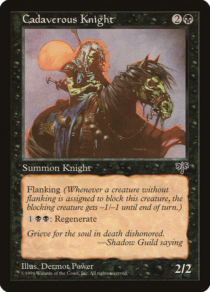 Cadaverous Knight [Mirage] | Arkham Games and Comics