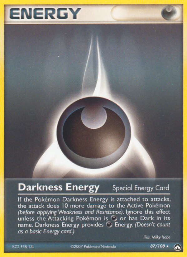 Darkness Energy (87/108) [EX: Power Keepers] | Arkham Games and Comics