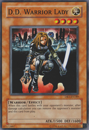 D.D. Warrior Lady [DR1-EN189] Super Rare | Arkham Games and Comics