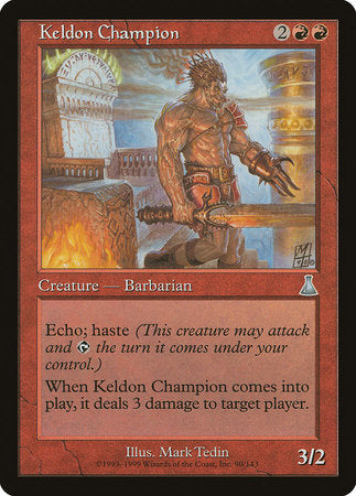 Keldon Champion [Urza's Destiny] | Arkham Games and Comics