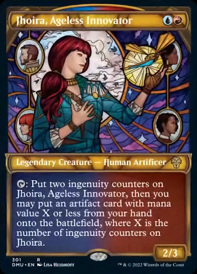 Jhoira, Ageless Innovator (Showcase) [Dominaria United] | Arkham Games and Comics