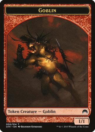 Goblin Token [Magic Origins Tokens] | Arkham Games and Comics