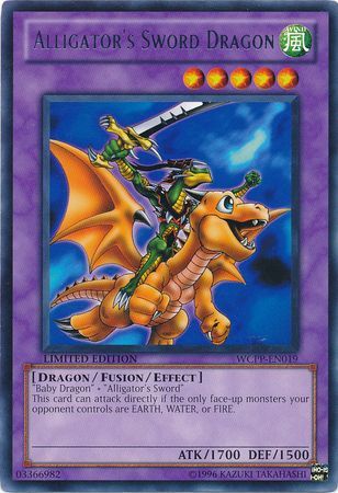 Alligator's Sword Dragon [WCPP-EN019] Rare | Arkham Games and Comics