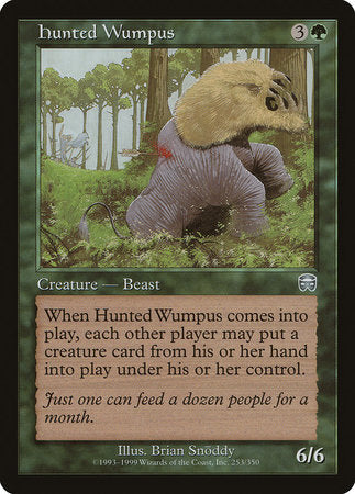 Hunted Wumpus [Mercadian Masques] | Arkham Games and Comics