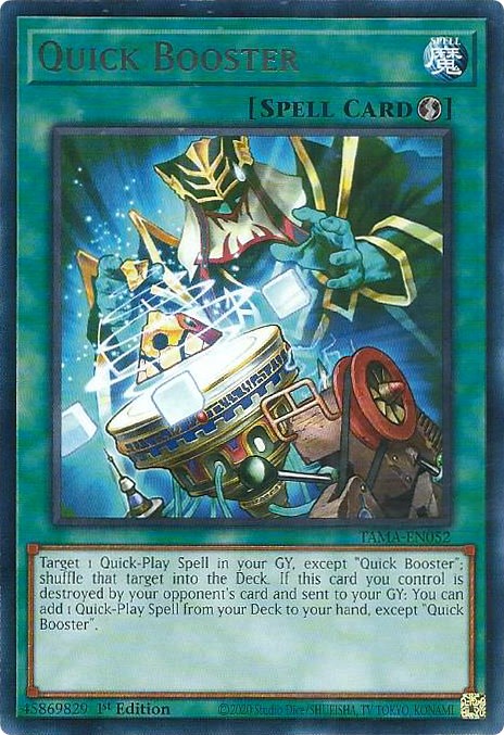 Quick Booster [TAMA-EN052] Rare | Arkham Games and Comics