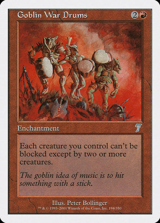 Goblin War Drums [Seventh Edition] | Arkham Games and Comics
