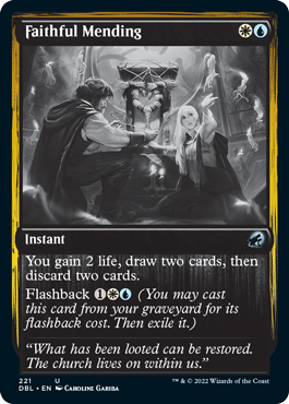 Faithful Mending [Innistrad: Double Feature] | Arkham Games and Comics