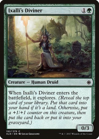 Ixalli's Diviner [Ixalan] | Arkham Games and Comics