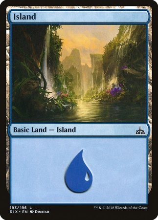 Island [Rivals of Ixalan] | Arkham Games and Comics