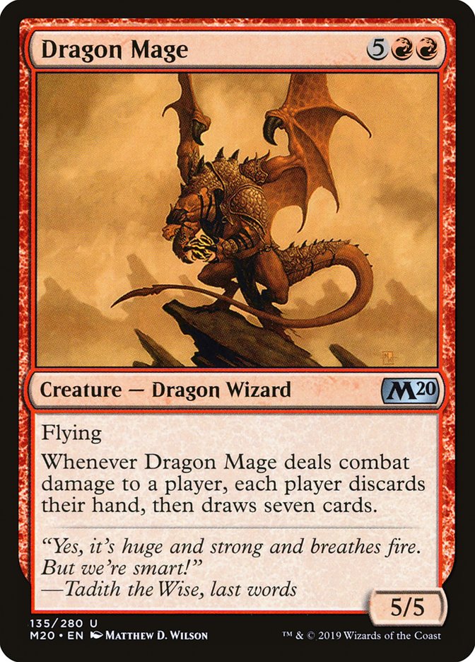 Dragon Mage [Core Set 2020] | Arkham Games and Comics