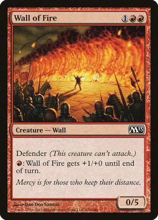 Wall of Fire [Magic 2013] | Arkham Games and Comics