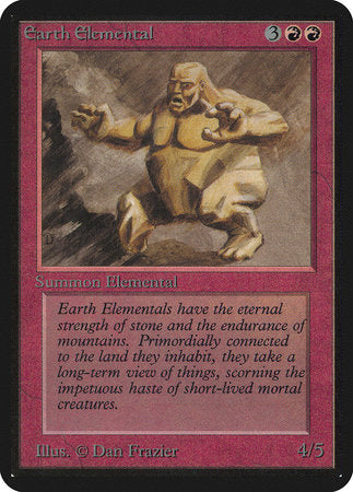 Earth Elemental [Limited Edition Alpha] | Arkham Games and Comics