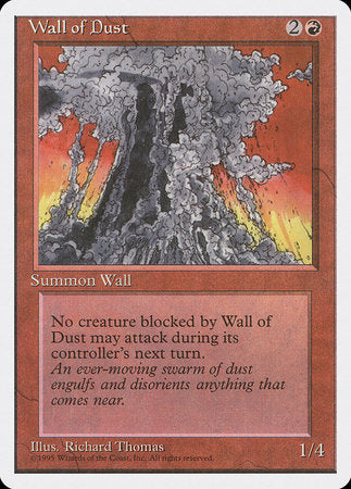 Wall of Dust [Fourth Edition] | Arkham Games and Comics