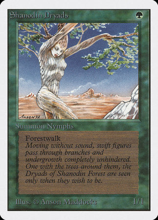 Shanodin Dryads [Unlimited Edition] | Arkham Games and Comics