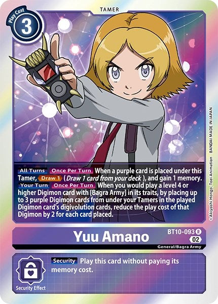 Yuu Amano [BT10-093] [Revision Pack Cards] | Arkham Games and Comics