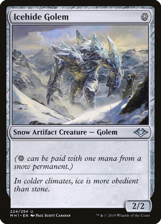 Icehide Golem [Modern Horizons] | Arkham Games and Comics