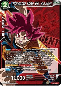 Preemptive Strike SSG Son Goku [BT6-004] | Arkham Games and Comics