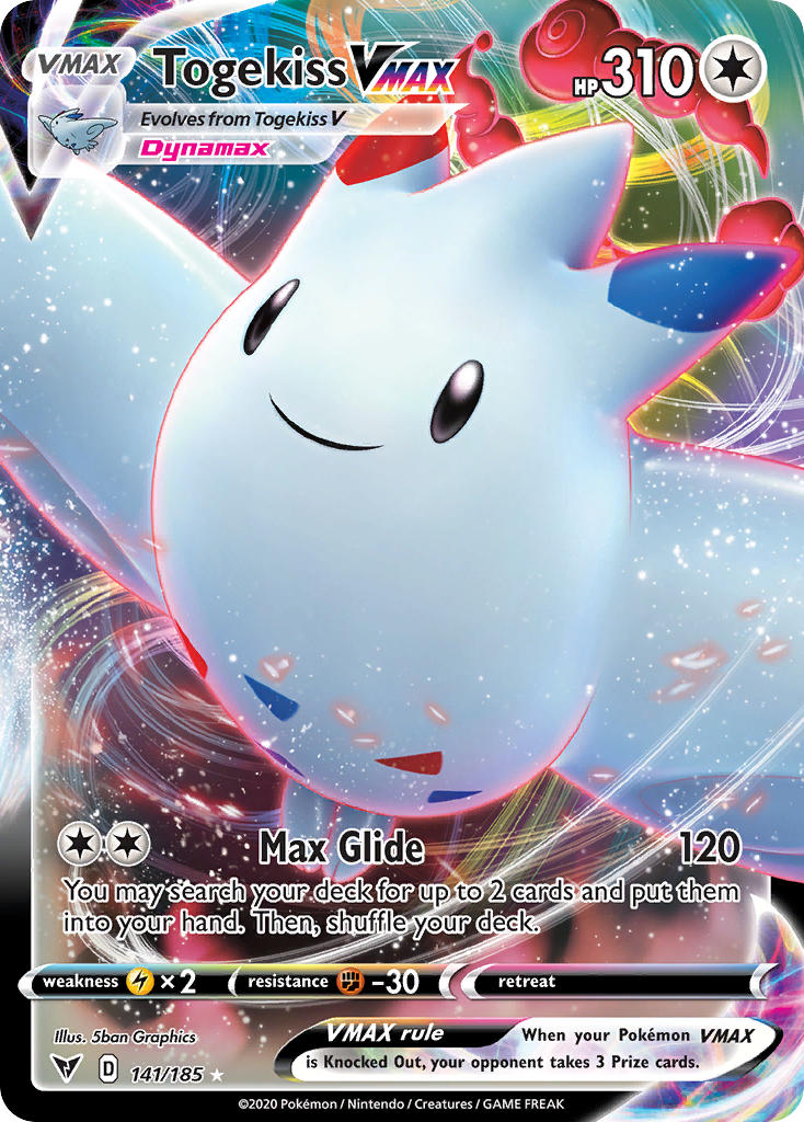 Togekiss VMAX (141/185) [Sword & Shield: Vivid Voltage] | Arkham Games and Comics