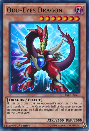 Odd-Eyes Dragon [YS14-ENA01] Ultra Rare | Arkham Games and Comics