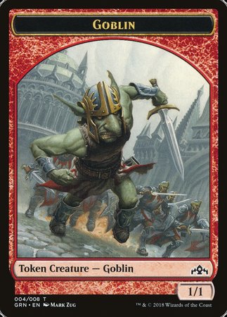 Goblin Token [Guilds of Ravnica Tokens] | Arkham Games and Comics