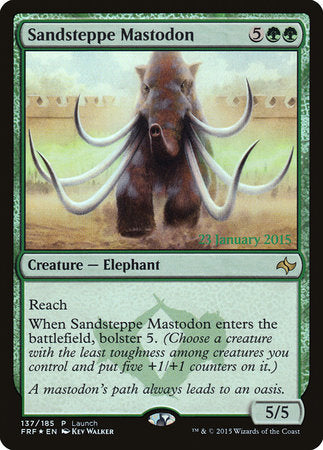 Sandsteppe Mastodon [Fate Reforged Promos] | Arkham Games and Comics