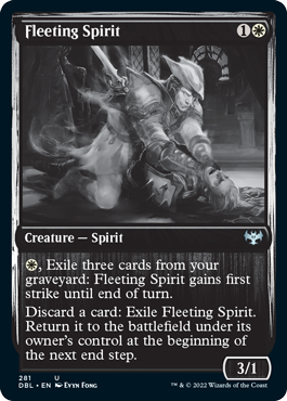 Fleeting Spirit [Innistrad: Double Feature] | Arkham Games and Comics