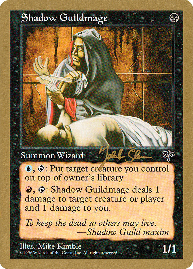 Shadow Guildmage (Jakub Slemr) [World Championship Decks 1997] | Arkham Games and Comics