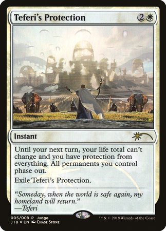 Teferi's Protection (J18) [Judge Gift Cards 2018] | Arkham Games and Comics